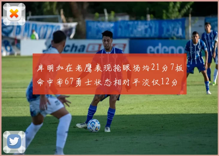 库明加在老鹰表现抢眼场均21分7板命中率67勇士状态相对平淡仅12分5板